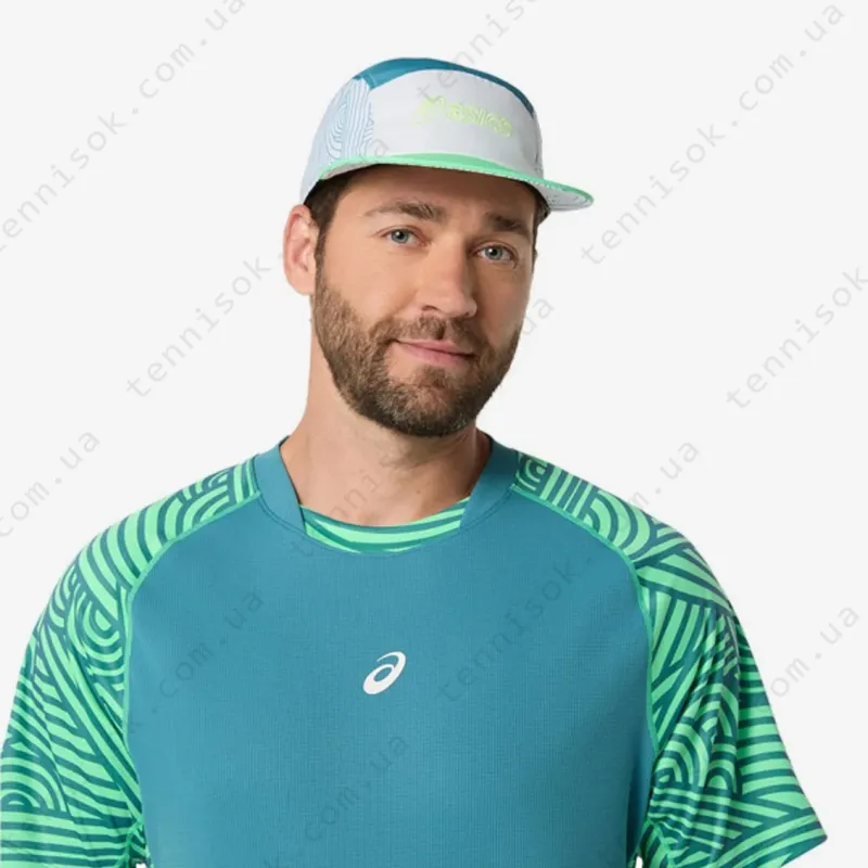 Теннисная футболка Asics Padel Court All Over Print 2041A385-300