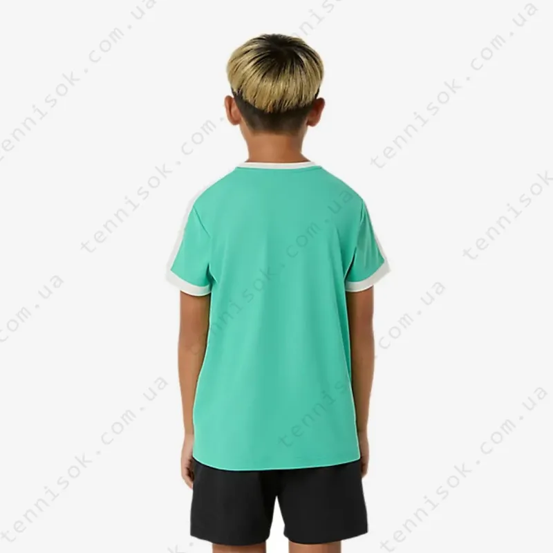 Теннисная футболка Asics Tennis Tee Jongens 2044A044-300
