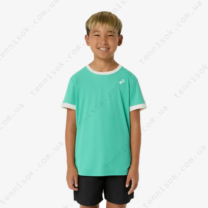 Теннисная футболка Asics Tennis Tee Jongens 2044A044-300