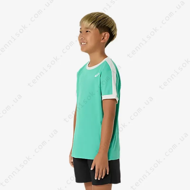 Теннисная футболка Asics Tennis Tee Jongens 2044A044-300