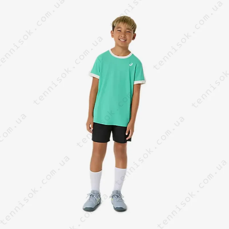 Теннисная футболка Asics Tennis Tee Jongens 2044A044-300