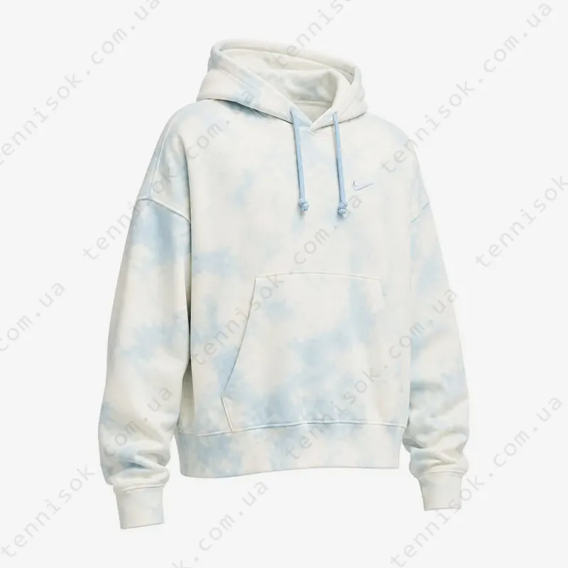 Женское худи Nike Sportswear Washed Jersey Hoodie DM6716-494