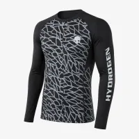 Теннисная футболка с длинным рукавом Hydrogen Crash Second Skin Tee LS R00218-B82