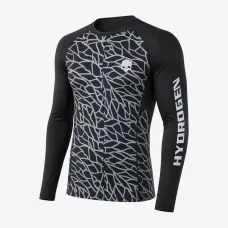Теннисная футболка с длинным рукавом Hydrogen Crash Second Skin Tee LS R00218-B82