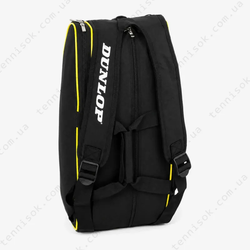 Сумка для падела Dunlop Padel Paletero Intro Black/Yellow