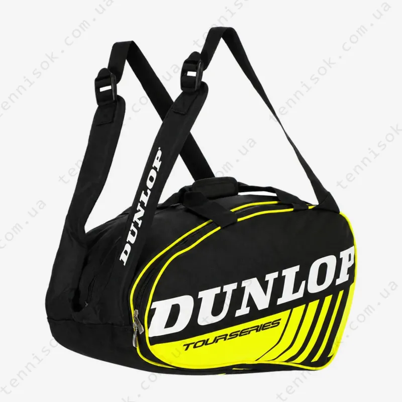 Сумка для падела Dunlop Padel Paletero Intro Black/Yellow
