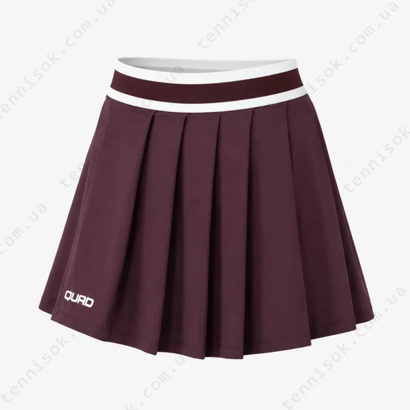 Юбка Quad Charm Skirt Burgundy