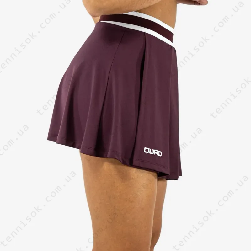 Юбка Quad Charm Skirt Burgundy