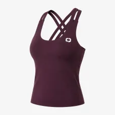 Майка Quad Tank Top Double Stripes Burgundy