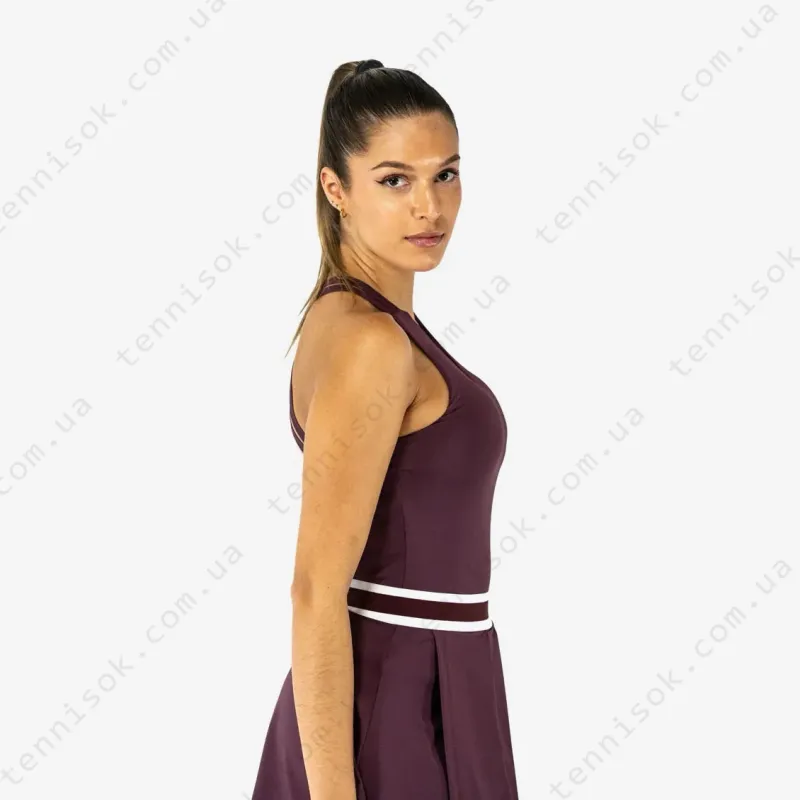 Майка Quad Tank Top Double Stripes Burgundy
