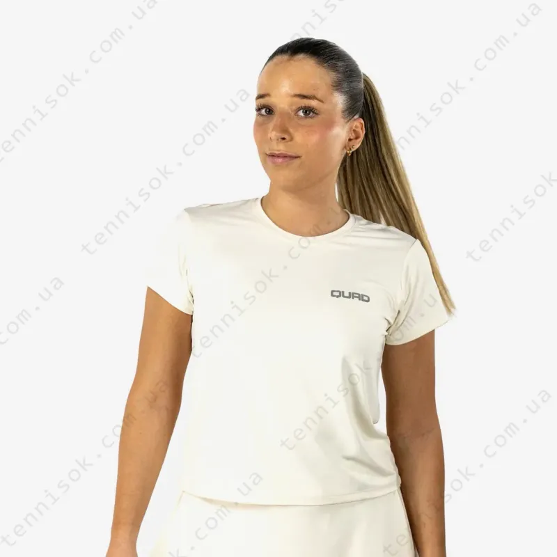 Футболка Quad Women Regular T-Shirt Off White
