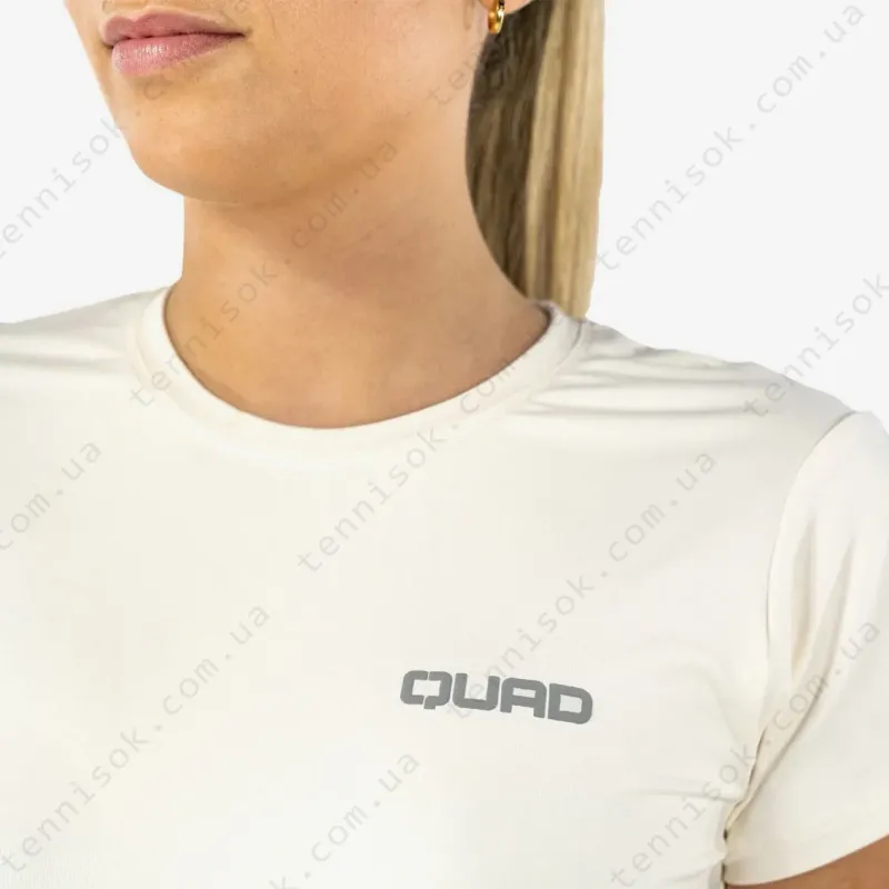Футболка Quad Women Regular T-Shirt Off White