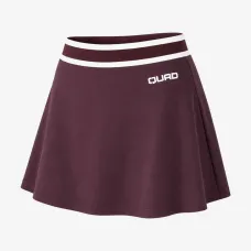 Юбка Quad Women Slick Skirt Burgundy