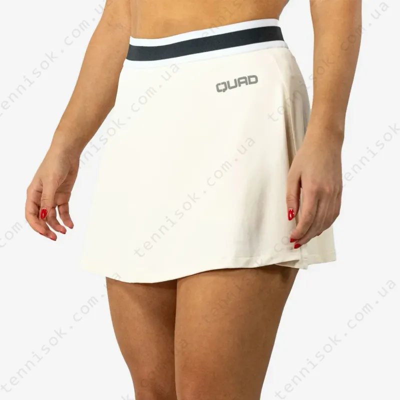 Юбка Quad Women Slick Skirt Off-White