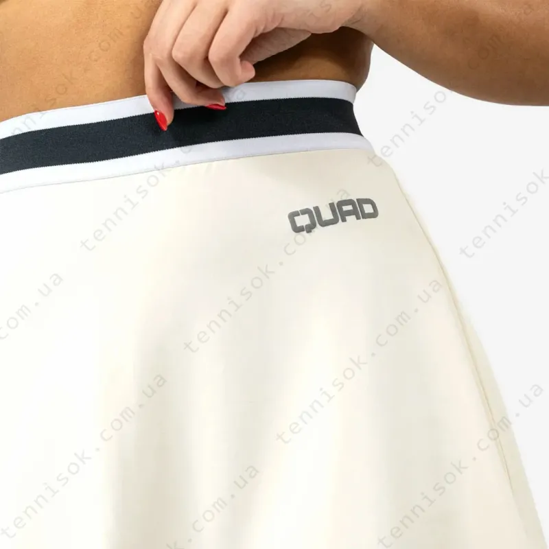 Юбка Quad Women Slick Skirt Off-White