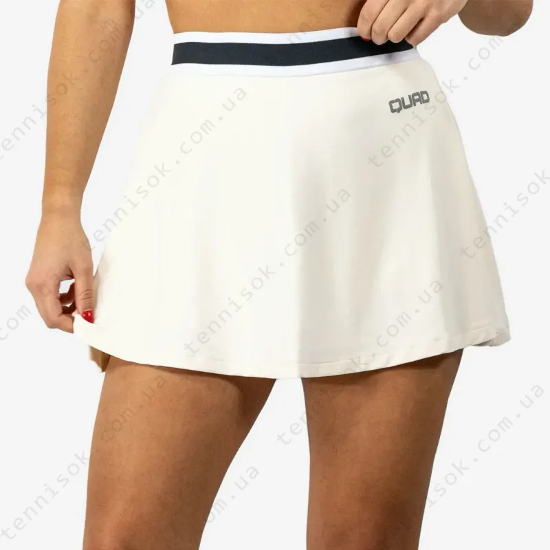 Юбка Quad Women Slick Skirt Off-White