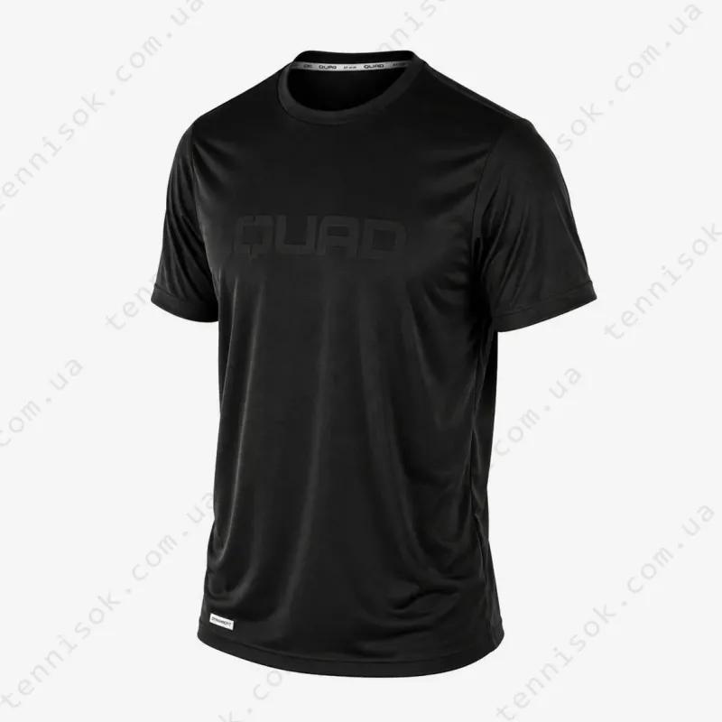 Теннисное поло Quad Essence T-Shirt Black