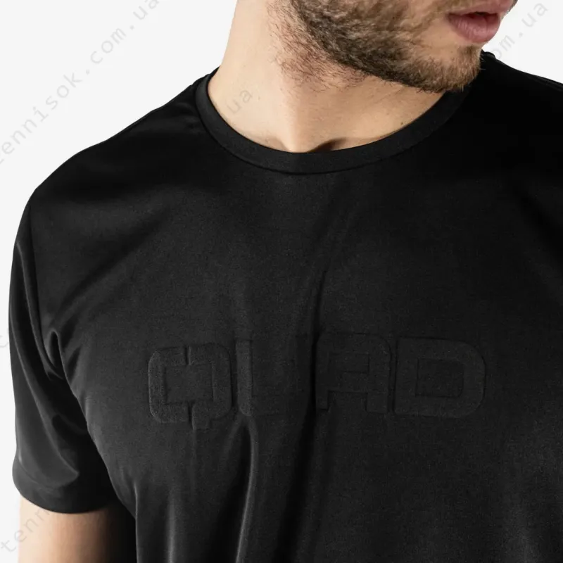 Теннисное поло Quad Essence T-Shirt Black