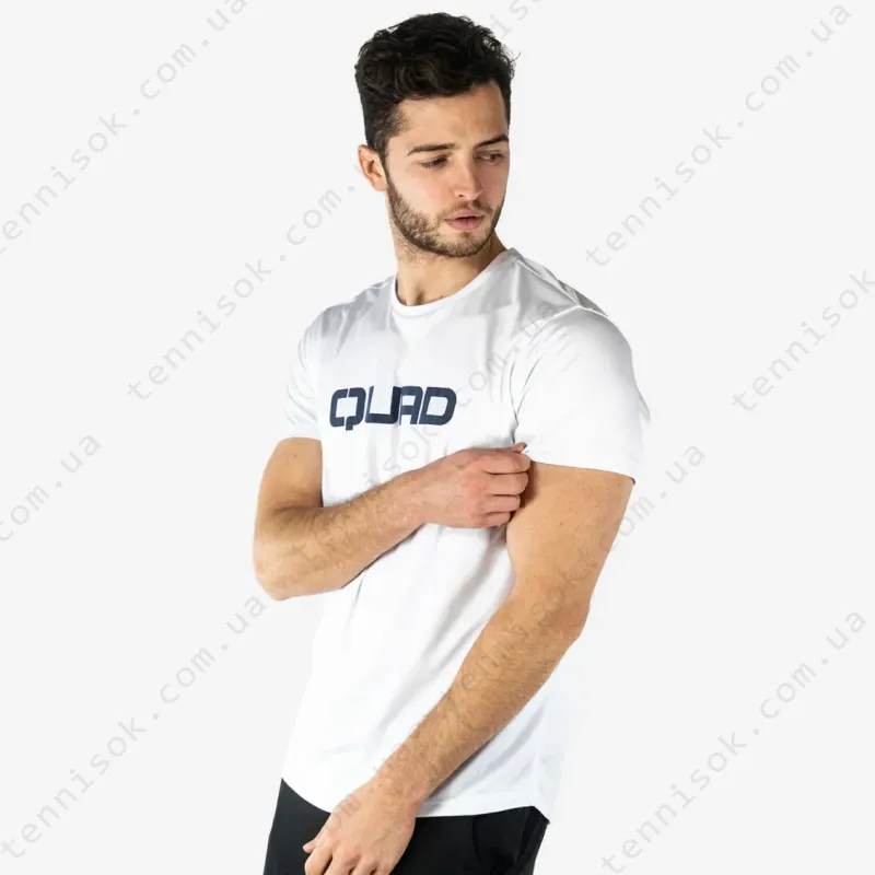 Теннисное поло Quad Essence T-Shirt White