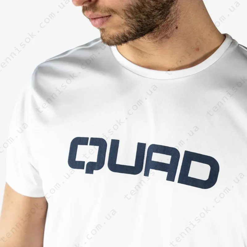 Теннисное поло Quad Essence T-Shirt White