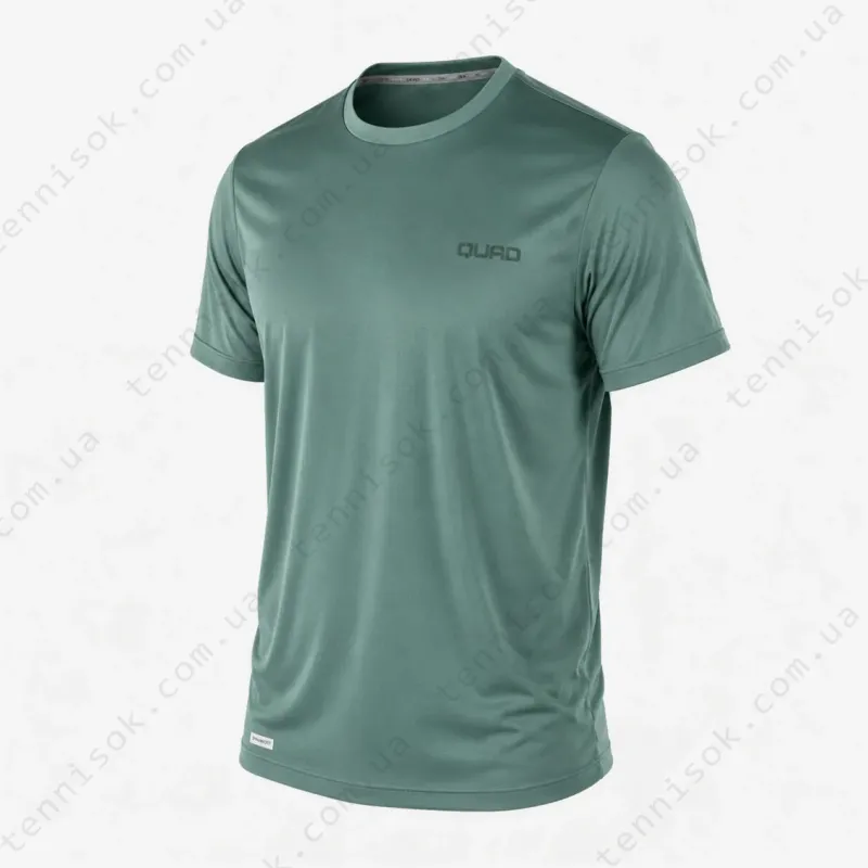 Теннисное поло Quad Men Elemental T-Shirt Balsam Green