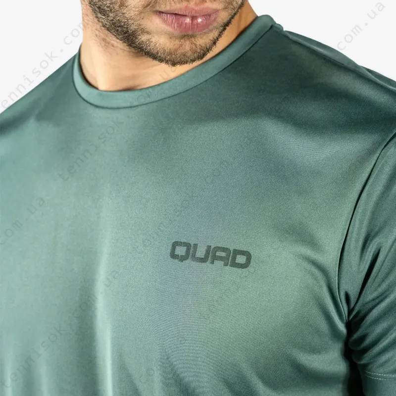 Теннисное поло Quad Men Elemental T-Shirt Balsam Green