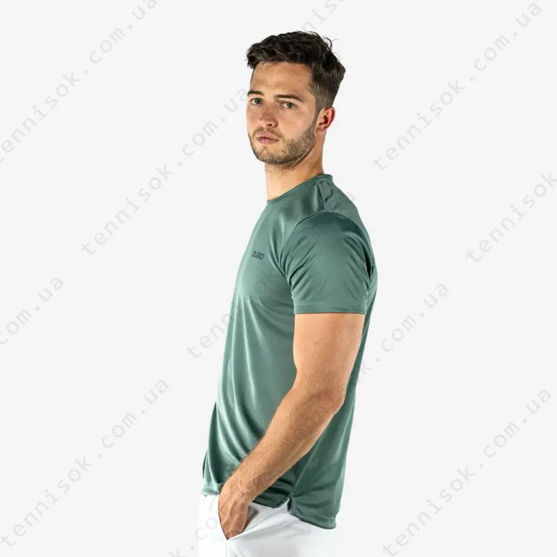 Теннисное поло Quad Men Elemental T-Shirt Balsam Green