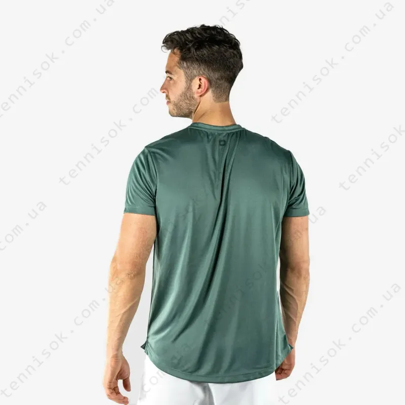 Теннисное поло Quad Men Elemental T-Shirt Balsam Green