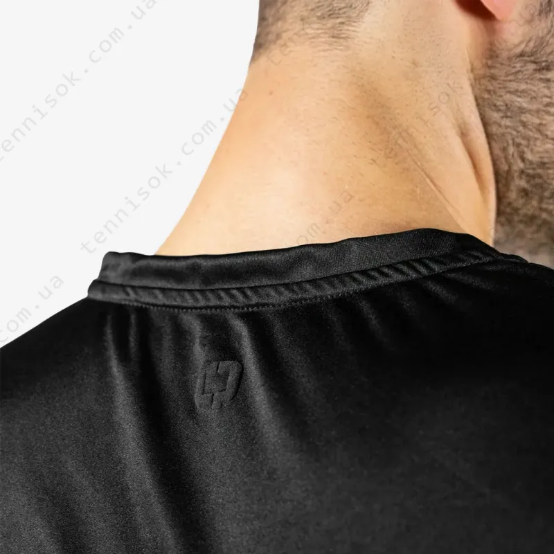 Тенісне поло Quad Men Elemental T-Shirt Black