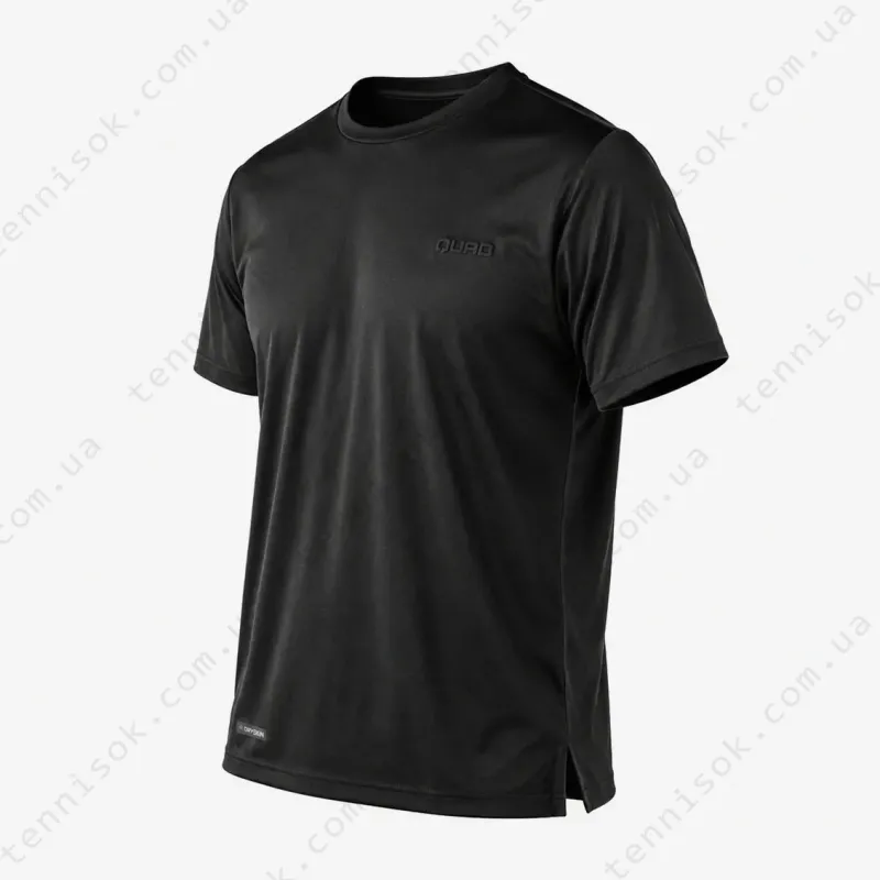 Тенісне поло Quad Men Elemental T-Shirt Black