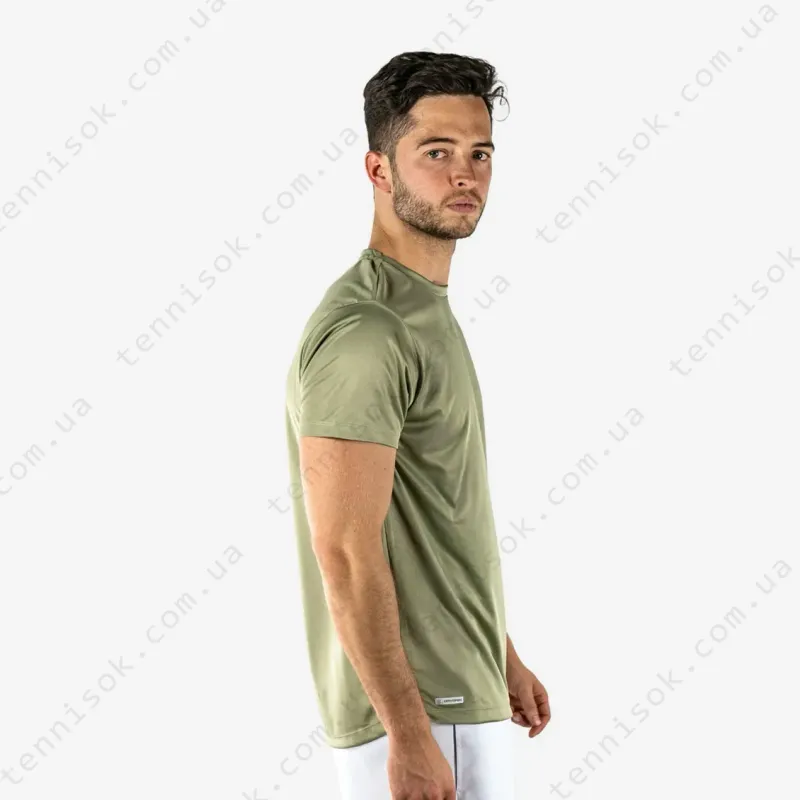 Теннисное поло Quad Men Elemental T-Shirt Green