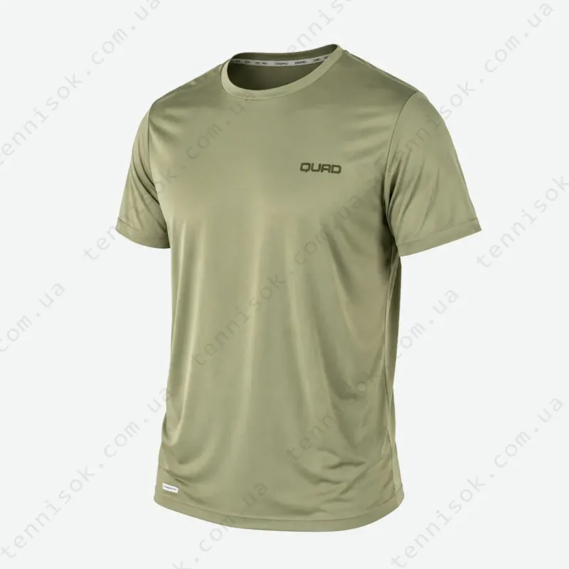 Теннисное поло Quad Men Elemental T-Shirt Green
