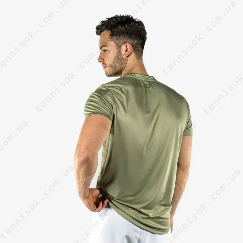 Теннисное поло Quad Men Elemental T-Shirt Green