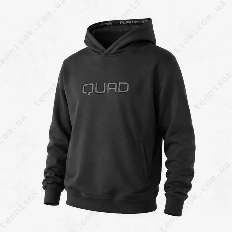 Худи Quad Signature Hoodie Grey