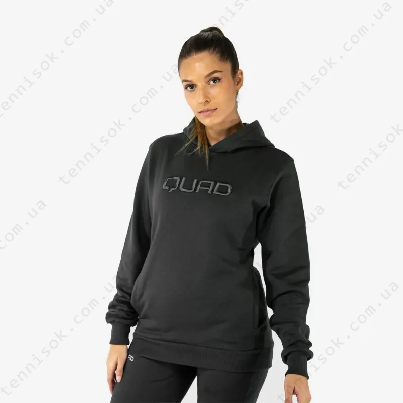 Худи Quad Signature Hoodie Grey