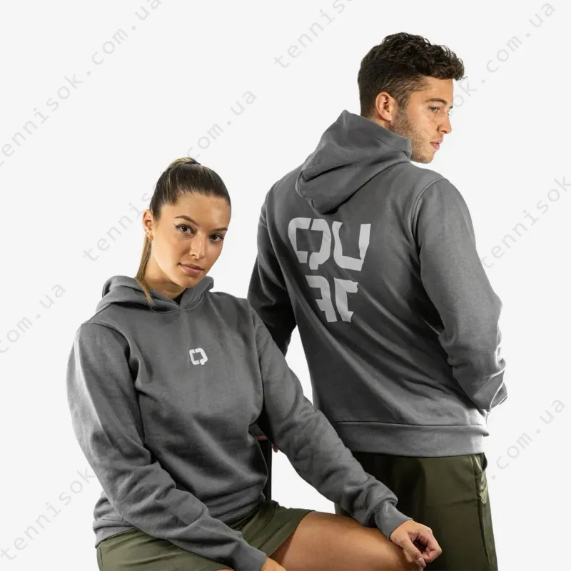 Худі Quad Stylish Hoodie Grey