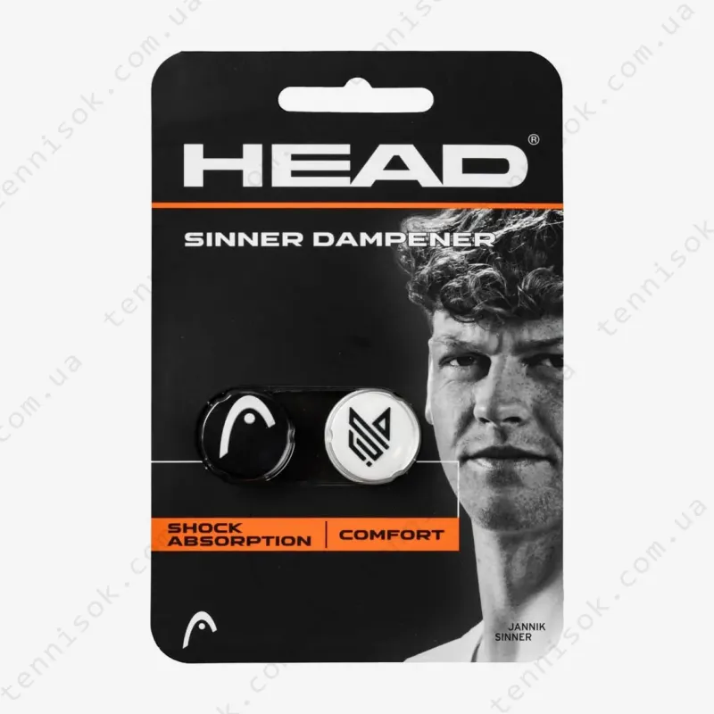 Віброгасники для тенісної ракетки Head Sinner Dampener WHBK 285005