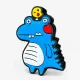 Віброгасники для тенісної ракетки Dino Blue Vibration Dampener