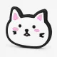 Виброгасители для теннисной ракетки Cat White/Pink Vibration Dampener