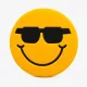 Виброгасители для теннисной ракетки Happy Smile Orange in Glasses Vibration Dampener
