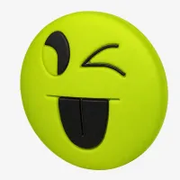 Виброгасители для теннисной ракетки Happy Winking Smile Green Vibration Dampener