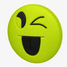 Виброгасители для теннисной ракетки Happy Winking Smile Green Vibration Dampener