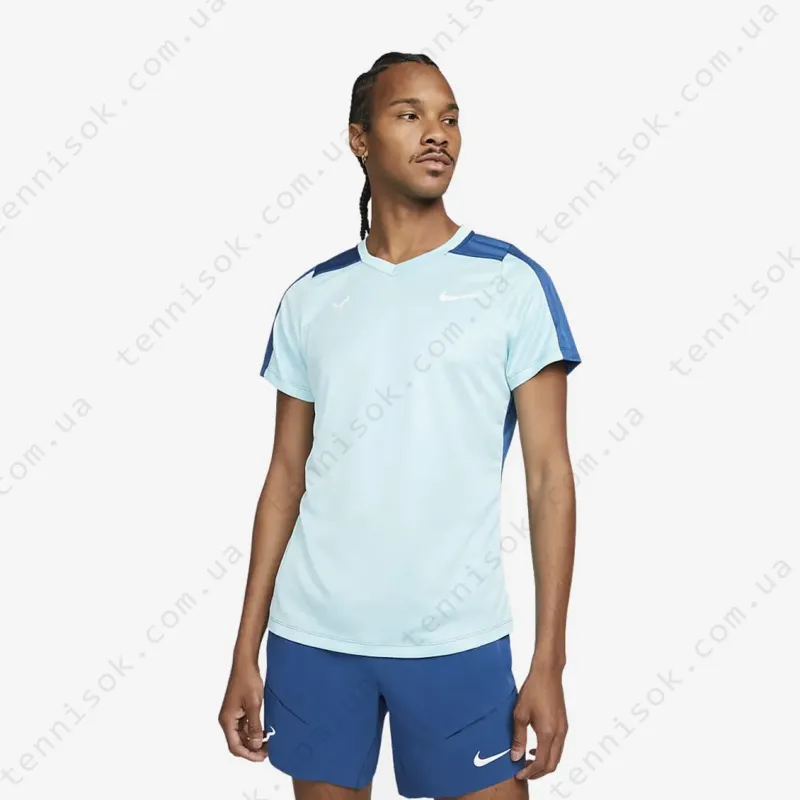 Теннисная футболка Nike Court Rafa Nadal Challenger Tennis Top Shirt DD8547-482