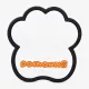 Виброгасители для теннисной ракетки Paw Orange/White Vibration Dampener