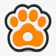 Виброгасители для теннисной ракетки Paw Orange/White Vibration Dampener
