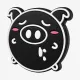 Виброгасители для теннисной ракетки Piglet Black Vibration Dampener