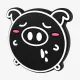 Виброгасители для теннисной ракетки Piglet Black Vibration Dampener