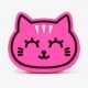Виброгасители для теннисной ракетки Cat Pink Vibration Dampener