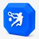 Виброгасители для теннисной ракетки Tennis Blue Vibration Dampener