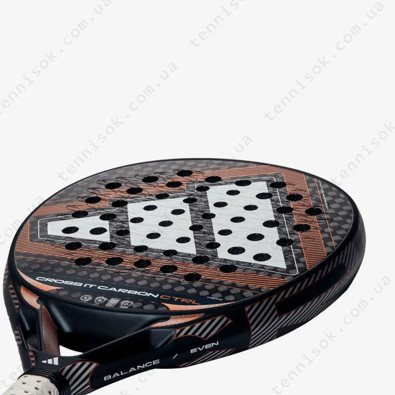 Ракетка для паделу Adidas Crossit IT Carbon Ctrl 2026